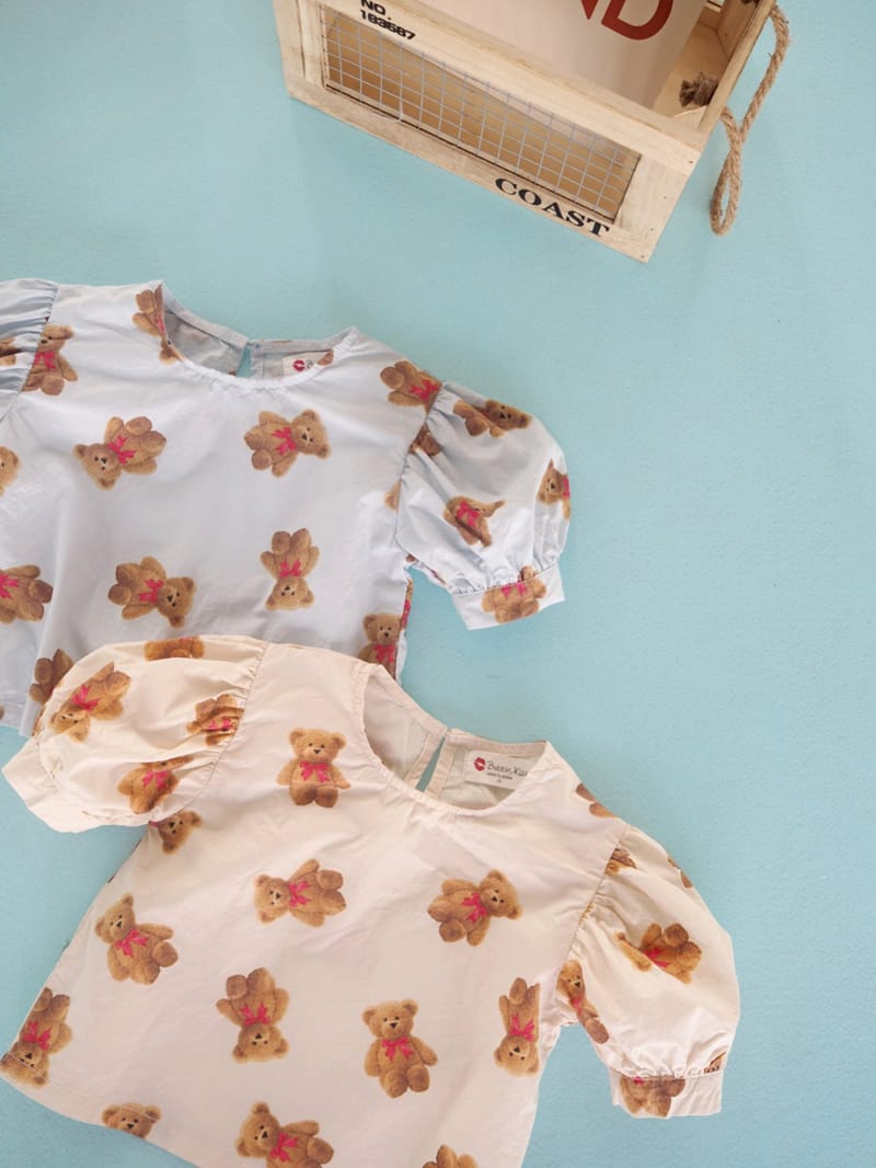 BUBBLE KISS - Korean Children Fashion - #Kfashion4kids - Teddy Blouse - 2
