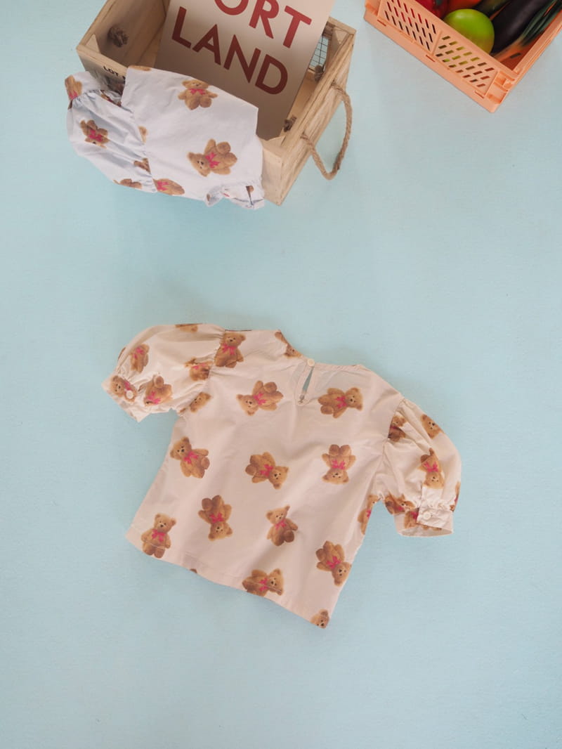 BUBBLE KISS - Korean Children Fashion - #Kfashion4kids - Teddy Blouse - 4