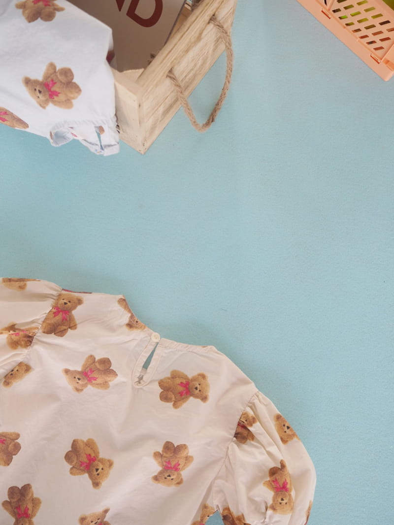 BUBBLE KISS - Korean Children Fashion - #Kfashion4kids - Teddy Blouse - 5