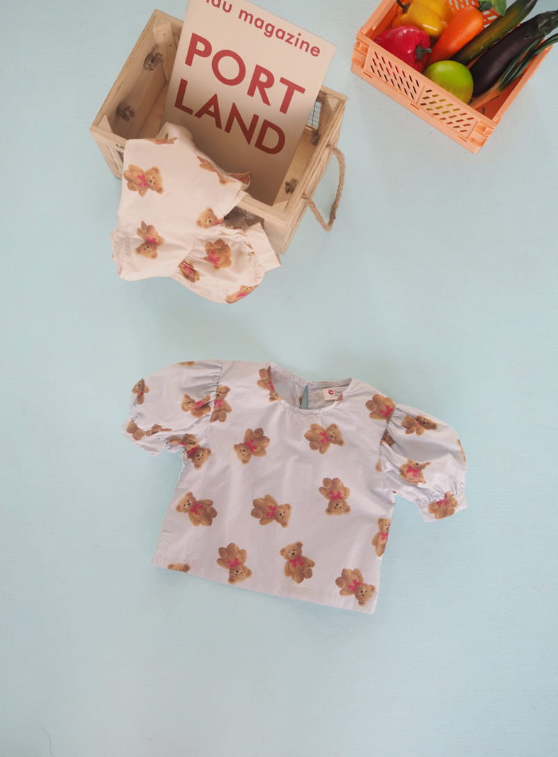 BUBBLE KISS - Korean Children Fashion - #Kfashion4kids - Teddy Blouse - 6