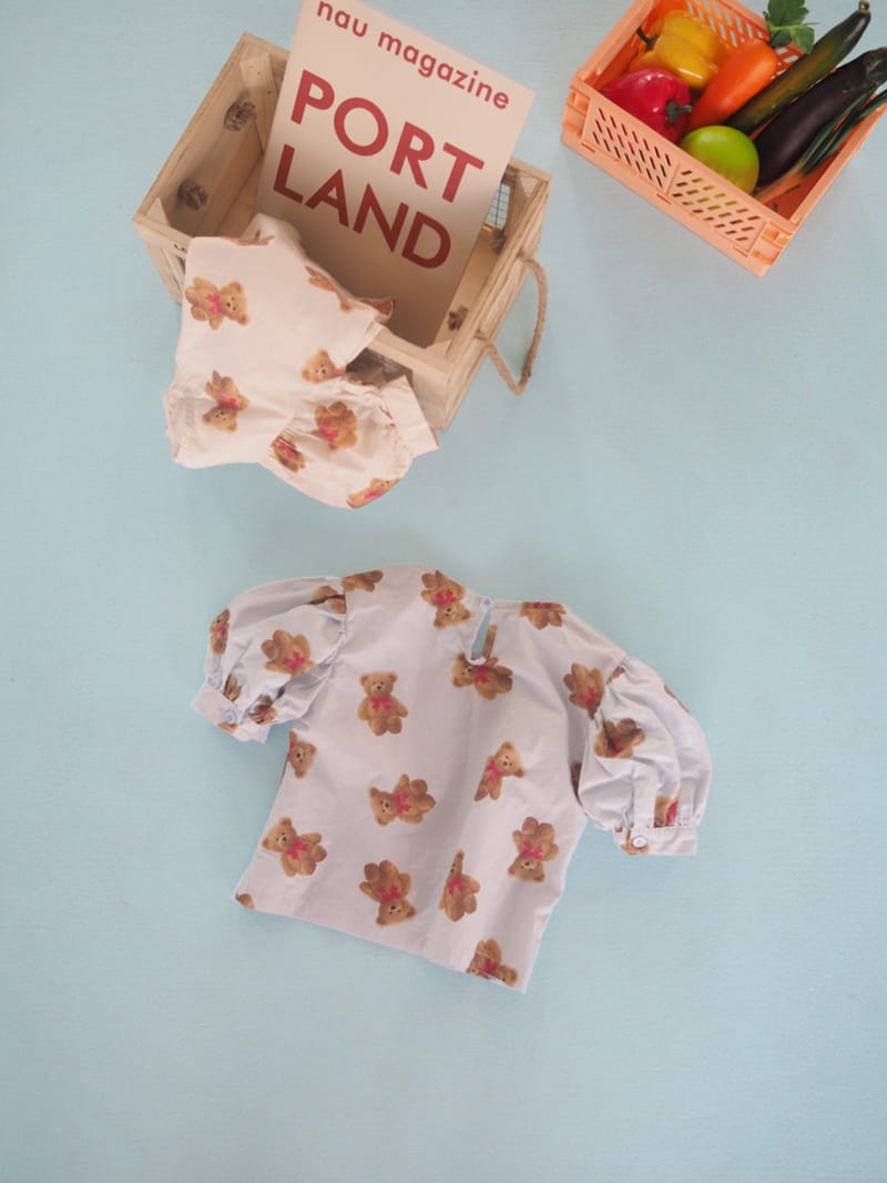 BUBBLE KISS - Korean Children Fashion - #Kfashion4kids - Teddy Blouse - 7