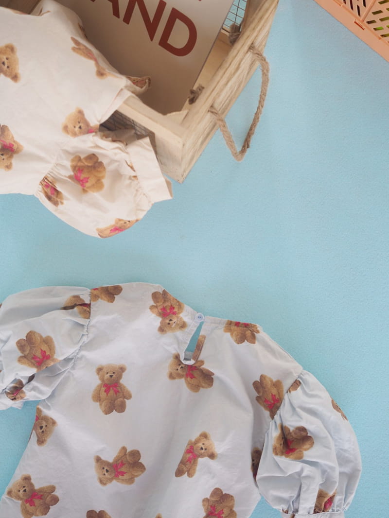 BUBBLE KISS - Korean Children Fashion - #Kfashion4kids - Teddy Blouse - 8