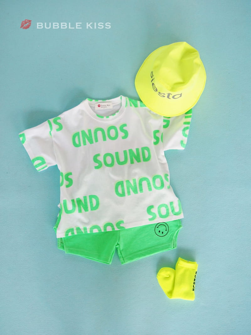 BUBBLE KISS - Korean Children Fashion - #Kfashion4kids - Neon Sound Long Tee - 6