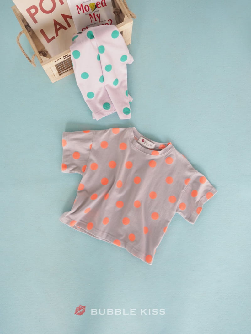 BUBBLE KISS - Korean Children Fashion - #Kfashion4kids - Candy Dots Tee - 4