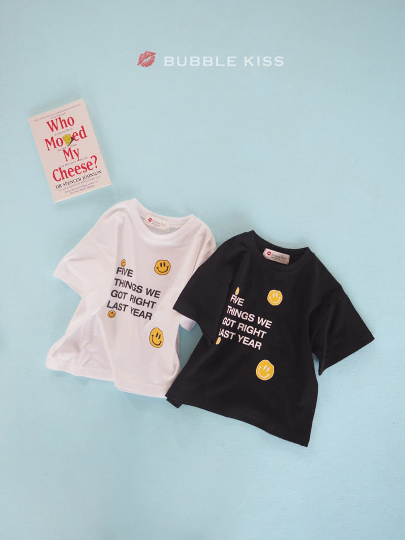 BUBBLE KISS - Korean Children Fashion - #Kfashion4kids - Five Smile Tee