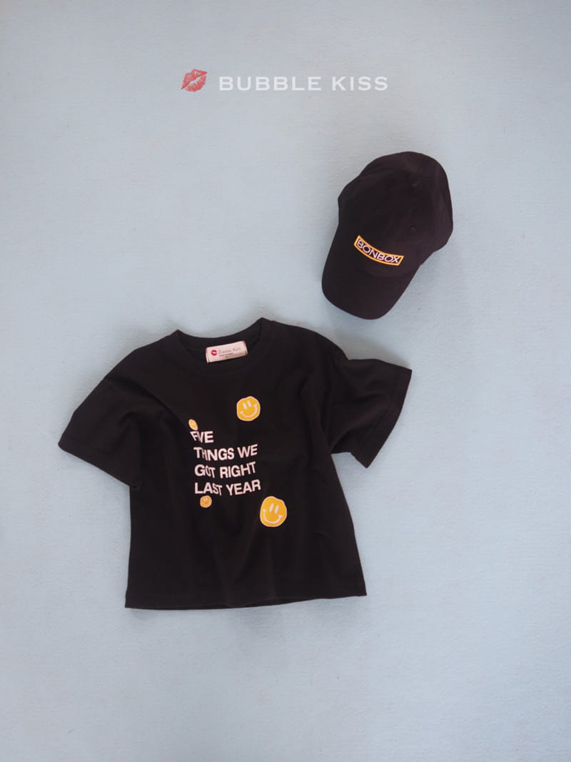 BUBBLE KISS - Korean Children Fashion - #Kfashion4kids - Five Smile Tee - 5