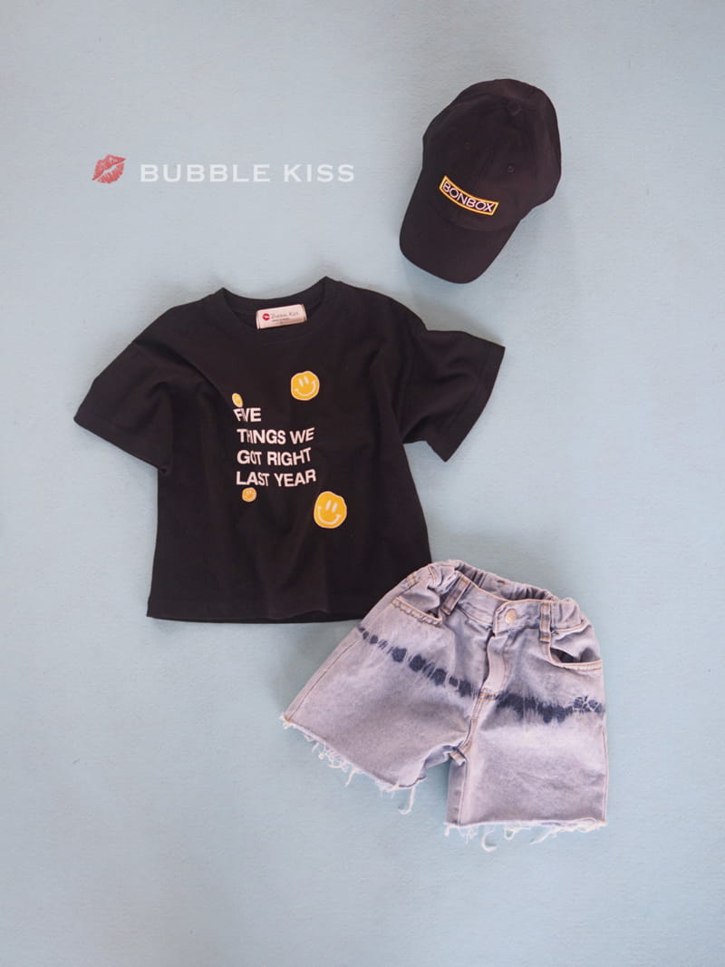 BUBBLE KISS - Korean Children Fashion - #Kfashion4kids - Five Smile Tee - 6
