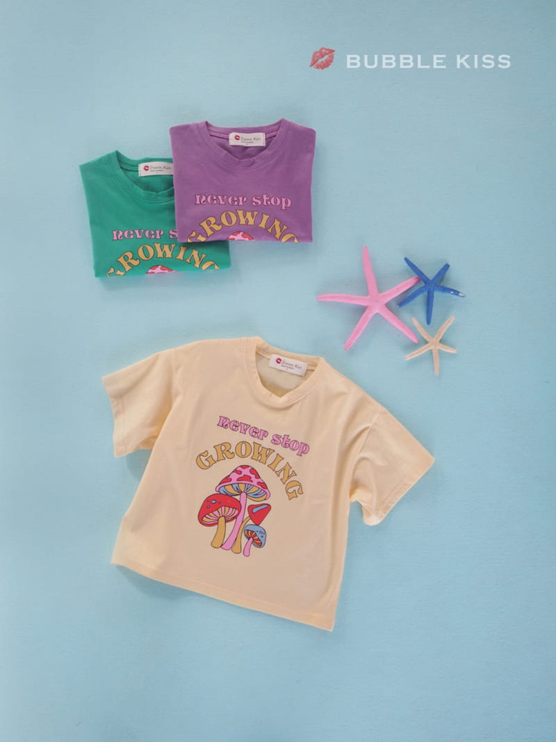 BUBBLE KISS - Korean Children Fashion - #Kfashion4kids - Mushroom Tee - 3