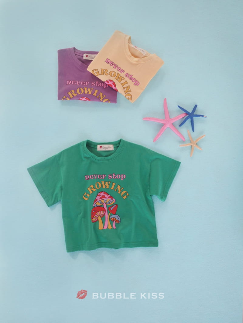BUBBLE KISS - Korean Children Fashion - #Kfashion4kids - Mushroom Tee - 4