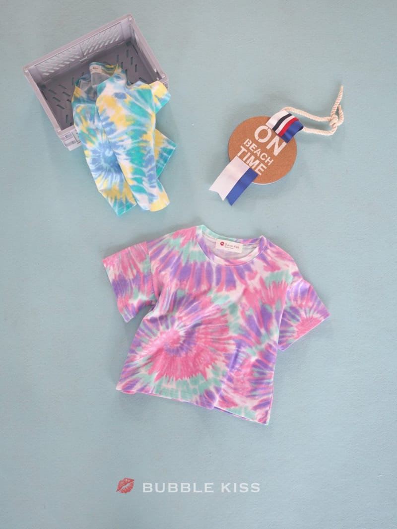 BUBBLE KISS - Korean Children Fashion - #Kfashion4kids - Tornado Water Painting Tee - 2