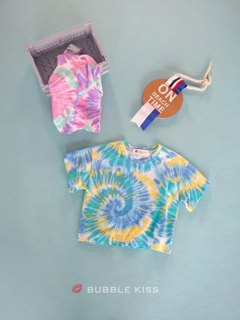 BUBBLE KISS - Korean Children Fashion - #Kfashion4kids - Tornado Water Painting Tee - 3