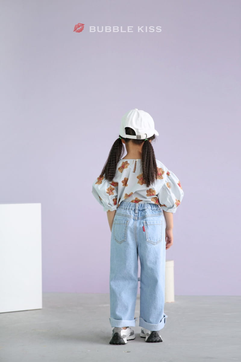 BUBBLE KISS - Korean Children Fashion - #Kfashion4kids - Mopa Slit Jeans - 5