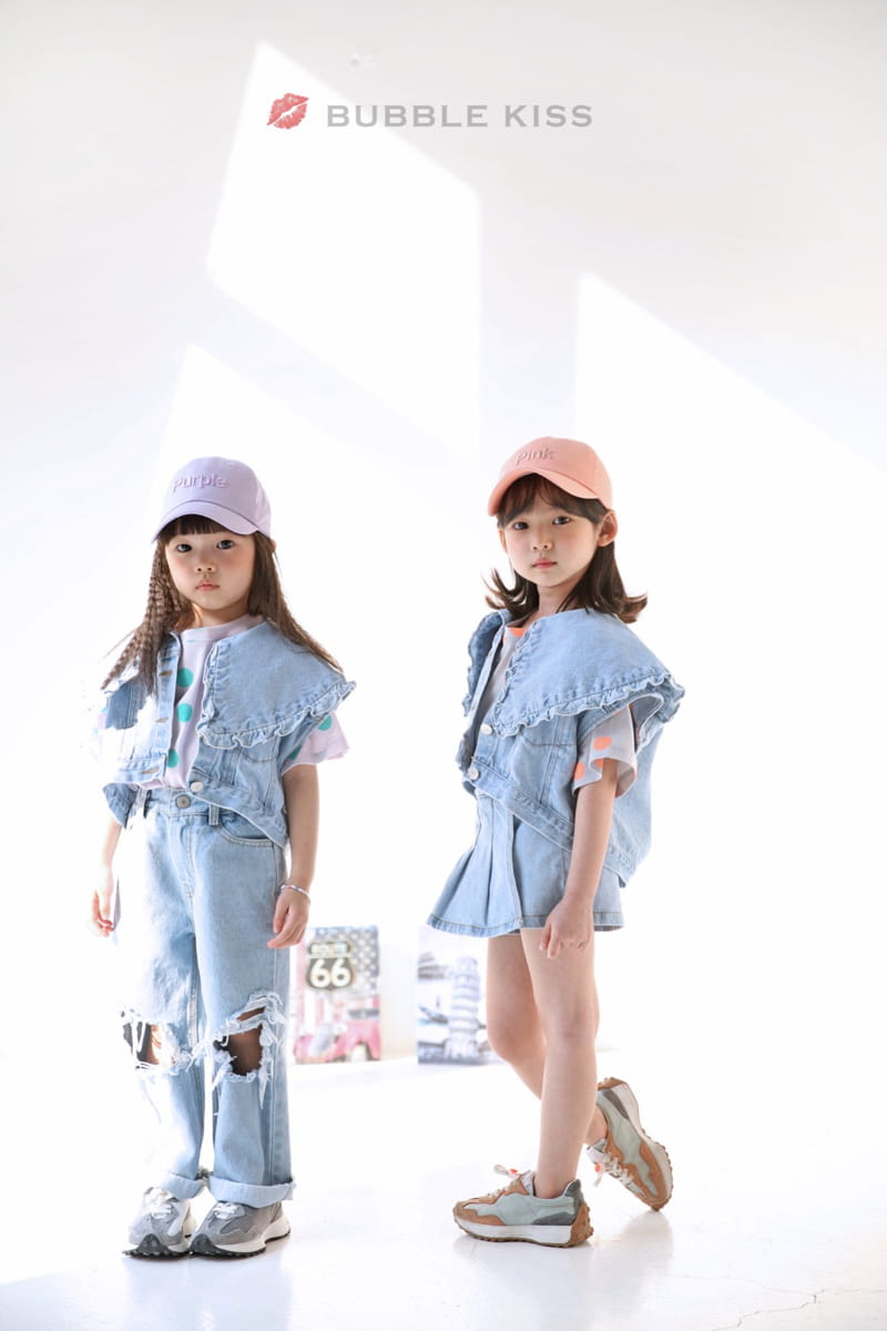 BUBBLE KISS - Korean Children Fashion - #Kfashion4kids - Mopa Slit Jeans - 8