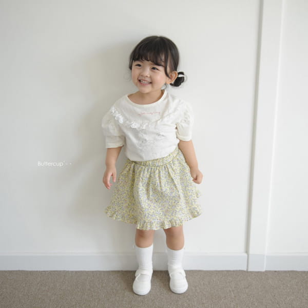 BUTTERCUP - Korean Children Fashion - #Kfashion4kids - little Burney Lace Tee - 5
