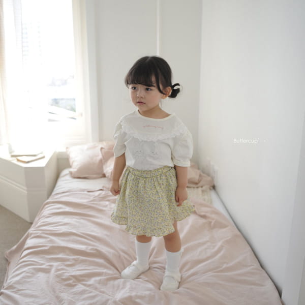 BUTTERCUP - Korean Children Fashion - #Kfashion4kids - little Burney Lace Tee - 7
