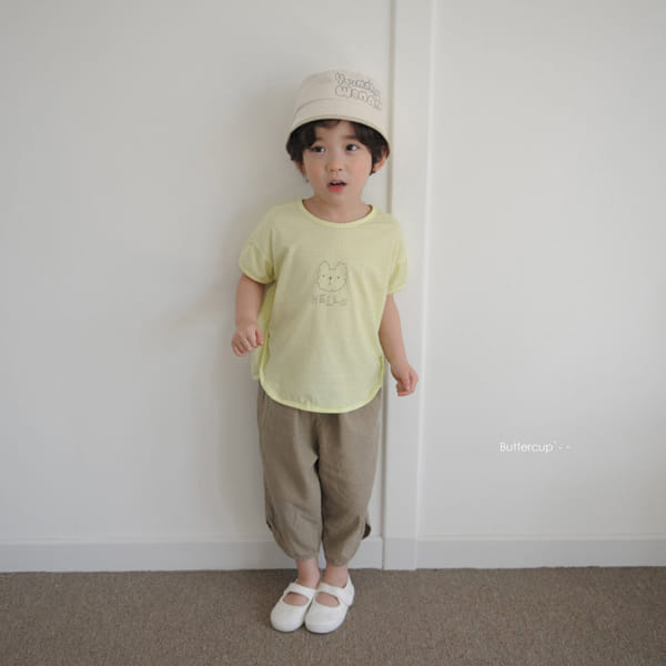 BUTTERCUP - Korean Children Fashion - #Kfashion4kids - Hello Square Binding Tee - 4