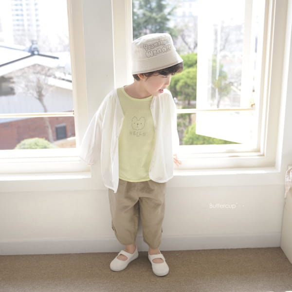 BUTTERCUP - Korean Children Fashion - #Kfashion4kids - Hello Square Binding Tee - 8