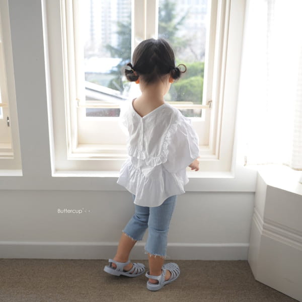 BUTTERCUP - Korean Children Fashion - #Kfashion4kids - Square Frill Blouse - 10
