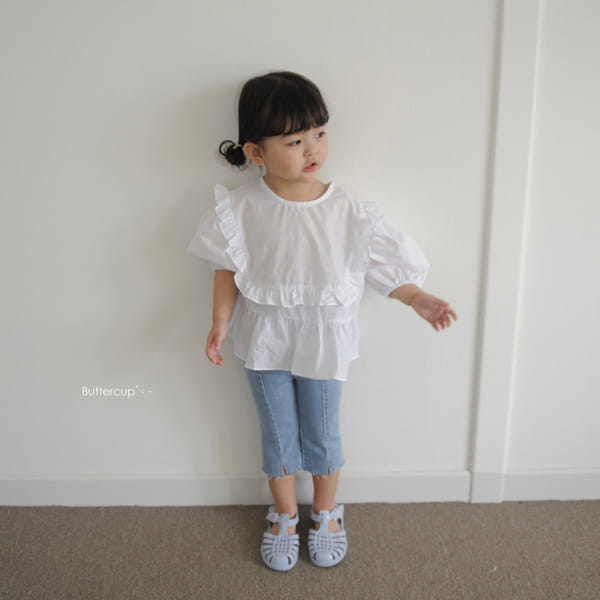 BUTTERCUP - Korean Children Fashion - #Kfashion4kids - Square Frill Blouse - 11