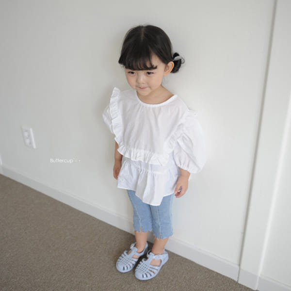 BUTTERCUP - Korean Children Fashion - #Kfashion4kids - Square Frill Blouse - 9