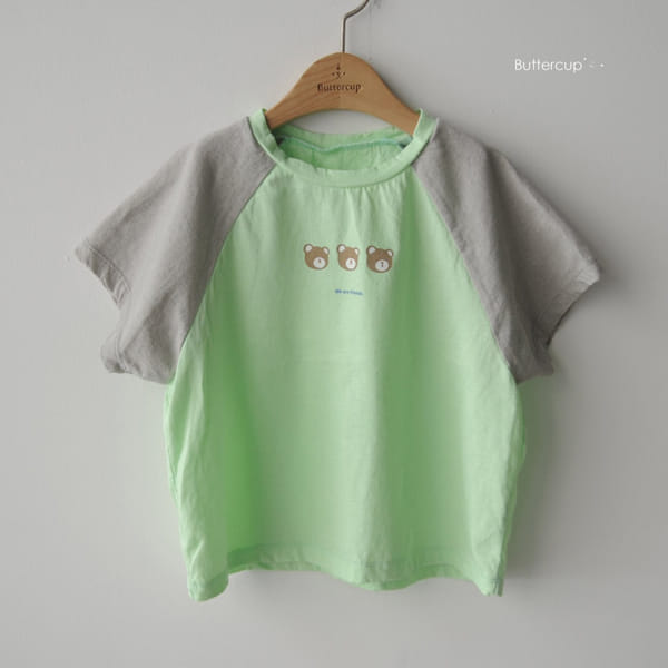 BUTTERCUP - Korean Children Fashion - #Kfashion4kids - Friends Color Raglan Tee - 2