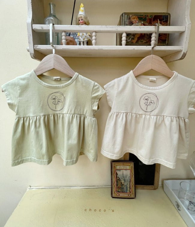 CHOCOBEBE - Korean Children Fashion - #Kfashion4kids - Blossom Top Bottom Set  - 2