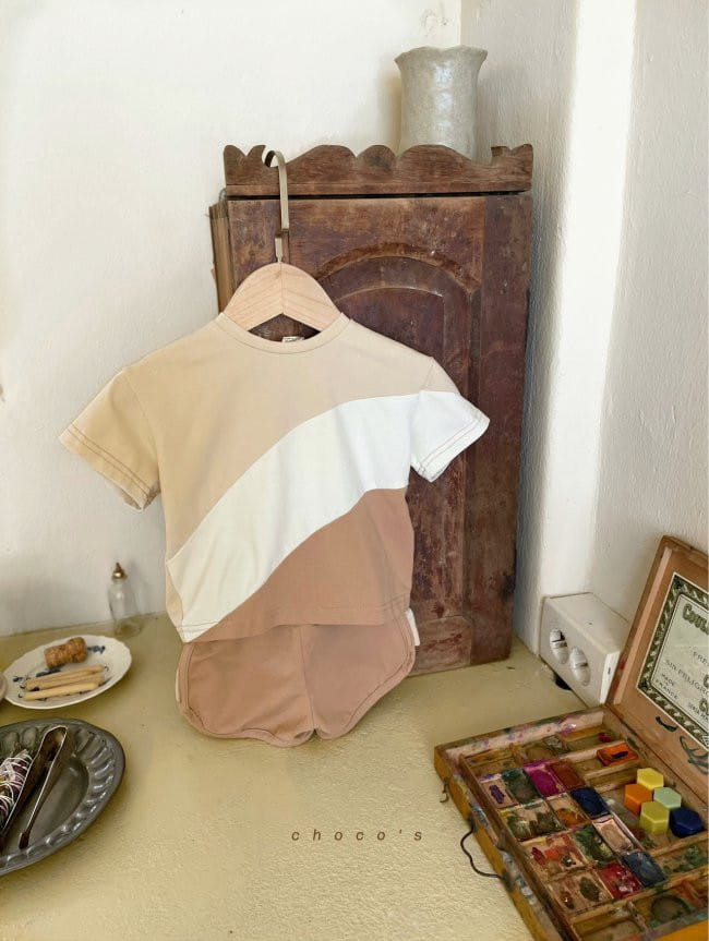 CHOCOBEBE - Korean Children Fashion - #Kfashion4kids - Choco Top Bottom Set - 3