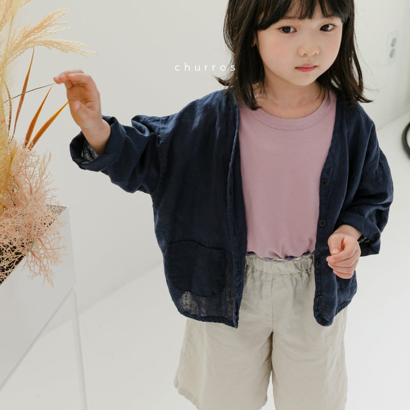 CHURROS - Korean Children Fashion - #Kfashion4kids - Point Linen Pants - 11