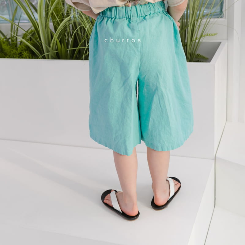 CHURROS - Korean Children Fashion - #Kfashion4kids - Point Linen Pants - 4