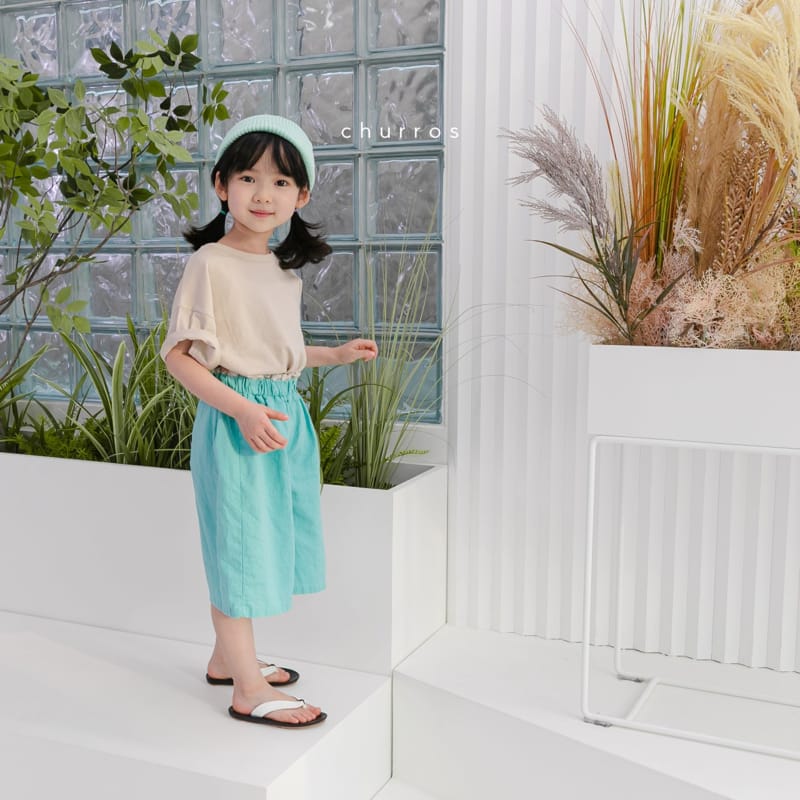 CHURROS - Korean Children Fashion - #Kfashion4kids - Point Linen Pants - 5