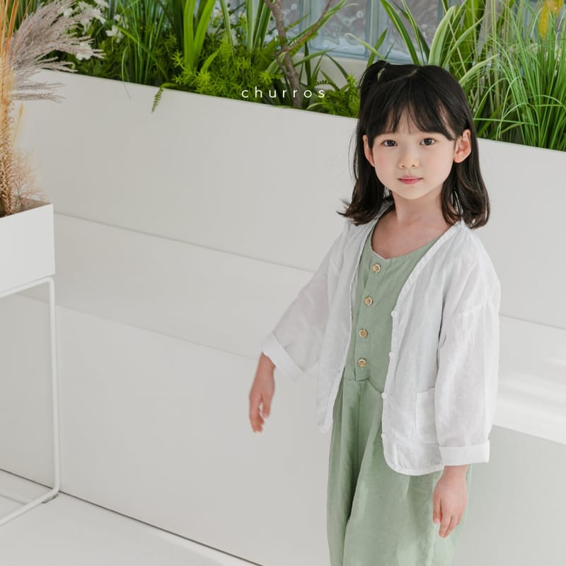 CHURROS - Korean Children Fashion - #Kfashion4kids - Wide Jumpsuit 