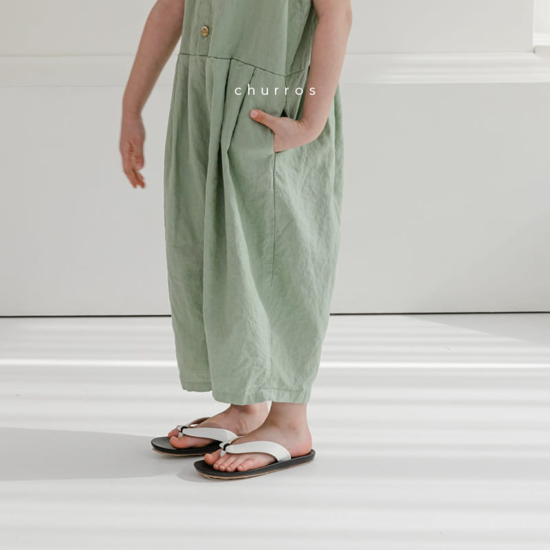 CHURROS - Korean Children Fashion - #Kfashion4kids - Wide Jumpsuit  - 10