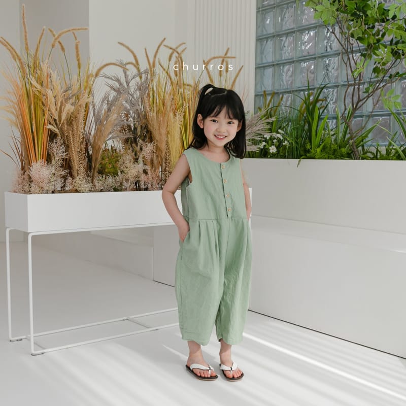 CHURROS - Korean Children Fashion - #Kfashion4kids - Wide Jumpsuit  - 11