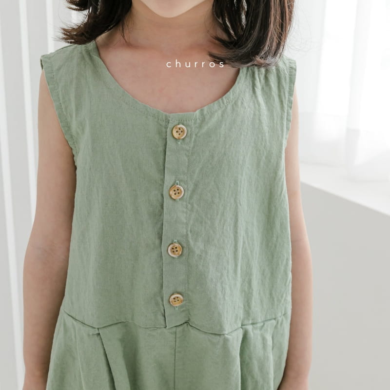 CHURROS - Korean Children Fashion - #Kfashion4kids - Wide Jumpsuit  - 7