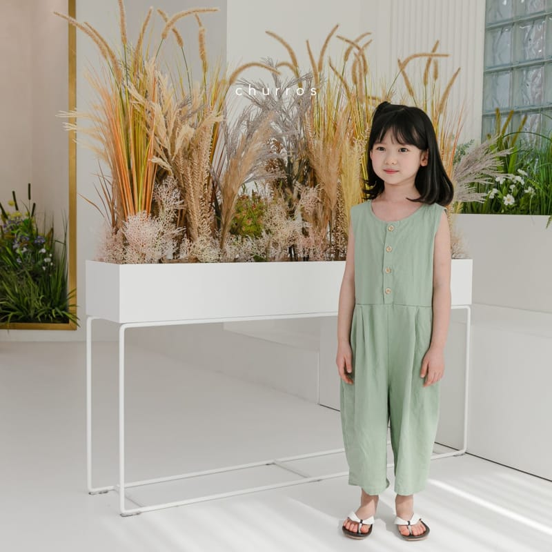 CHURROS - Korean Children Fashion - #Kfashion4kids - Wide Jumpsuit  - 8