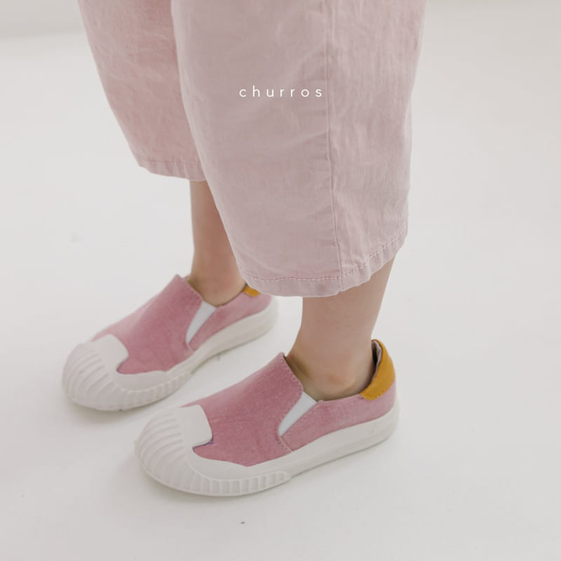 CHURROS - Korean Children Fashion - #Kfashion4kids - Out Pocket Cotton Span Pants - 9