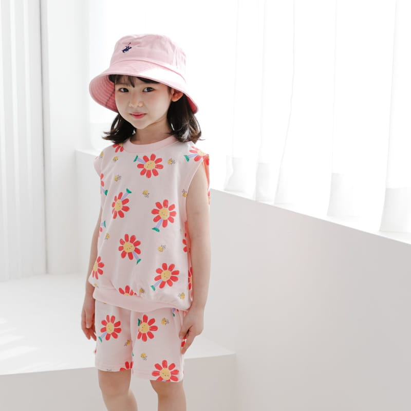 CHURROS - Korean Children Fashion - #Kfashion4kids - Porm Porm Top Bottom Set - 10