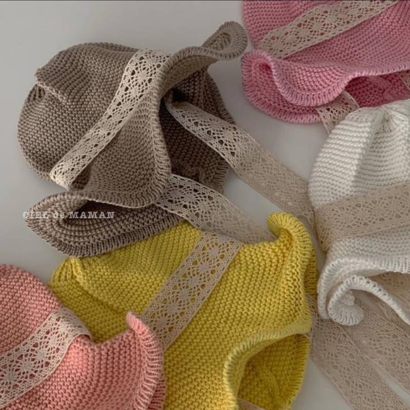 CIEL DE MAMAN - Korean Children Fashion - #Kfashion4kids - Lace Bucket Hat - 11