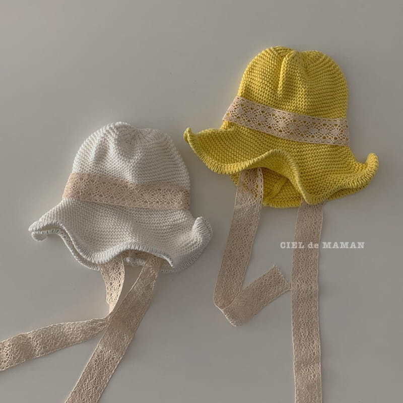CIEL DE MAMAN - Korean Children Fashion - #Kfashion4kids - Lace Bucket Hat - 4