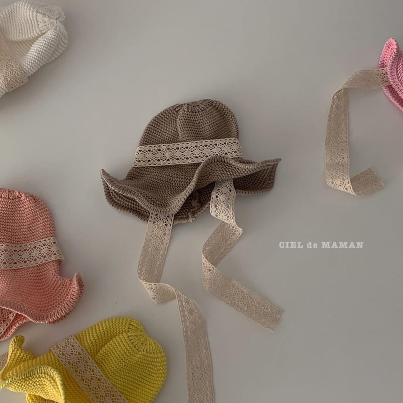 CIEL DE MAMAN - Korean Children Fashion - #Kfashion4kids - Lace Bucket Hat - 7