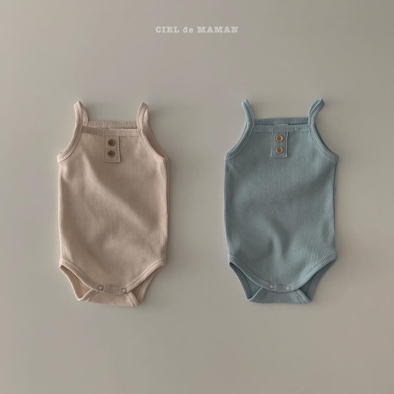 CIEL DE MAMAN - Korean Children Fashion - #Kfashion4kids - Waffle Jumpsuit - 5