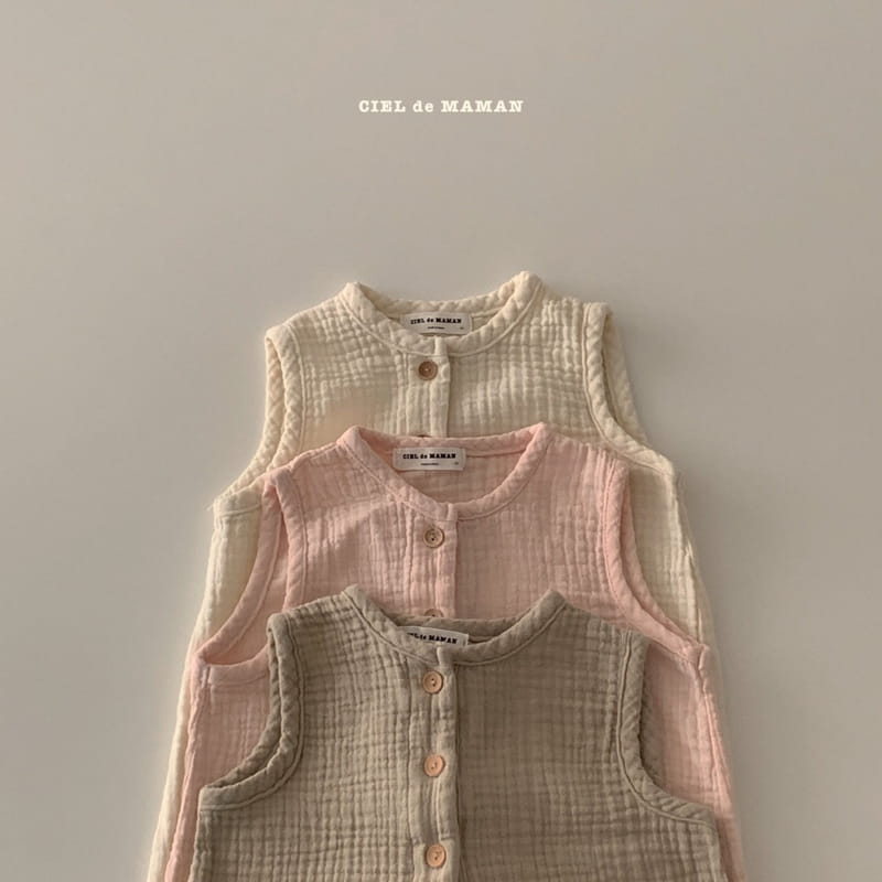 CIEL DE MAMAN - Korean Children Fashion - #Kfashion4kids - Gauze Jumpsuit - 3