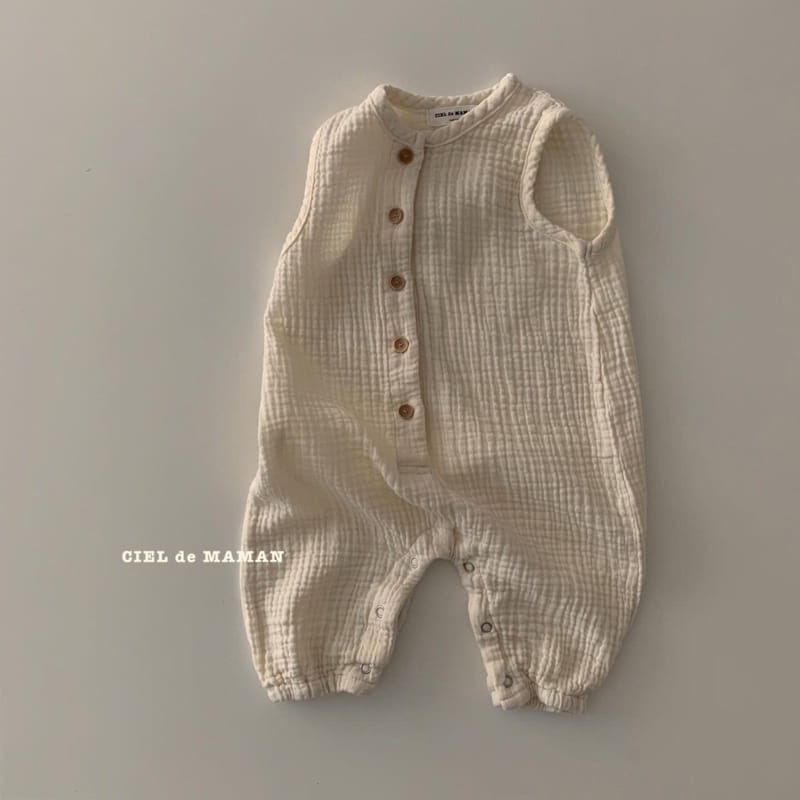 CIEL DE MAMAN - Korean Children Fashion - #Kfashion4kids - Gauze Jumpsuit - 5