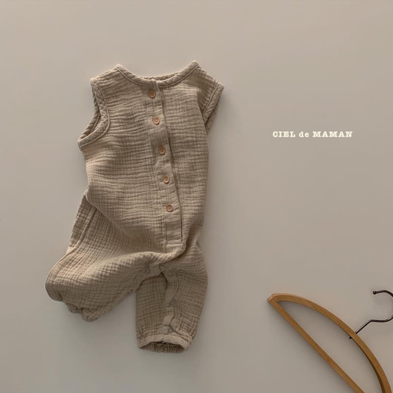 CIEL DE MAMAN - Korean Children Fashion - #Kfashion4kids - Gauze Jumpsuit - 7