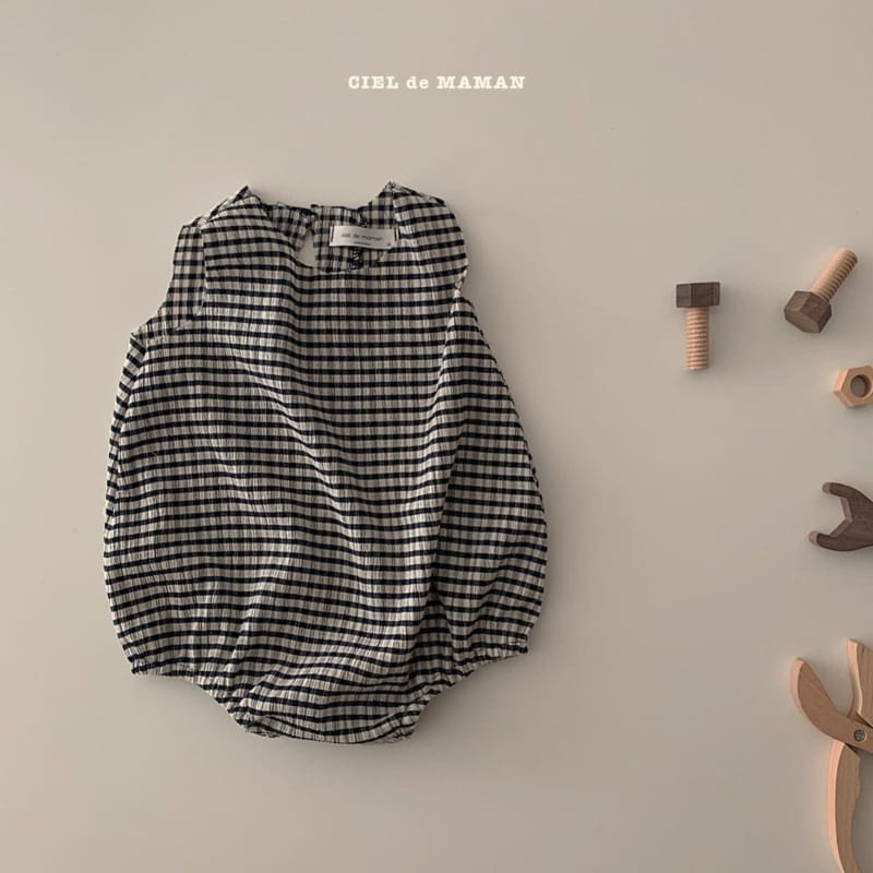 CIEL DE MAMAN - Korean Children Fashion - #Kfashion4kids - Check Check Pleats Top Bottom Set - 6