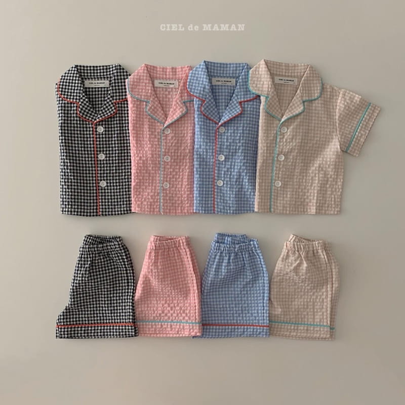 CIEL DE MAMAN - Korean Children Fashion - #Kfashion4kids - summer Pajamas