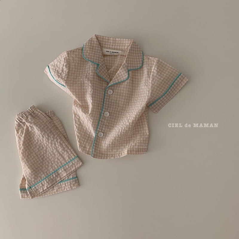 CIEL DE MAMAN - Korean Children Fashion - #Kfashion4kids - summer Pajamas - 11