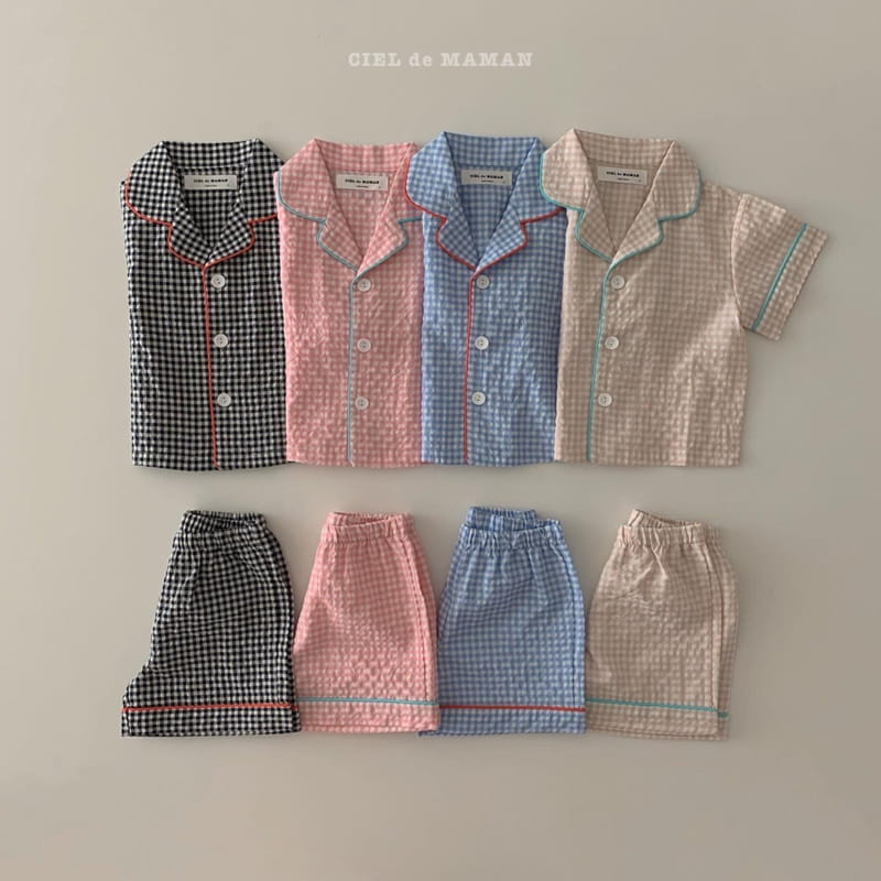 CIEL DE MAMAN - Korean Children Fashion - #Kfashion4kids - summer Pajamas - 2