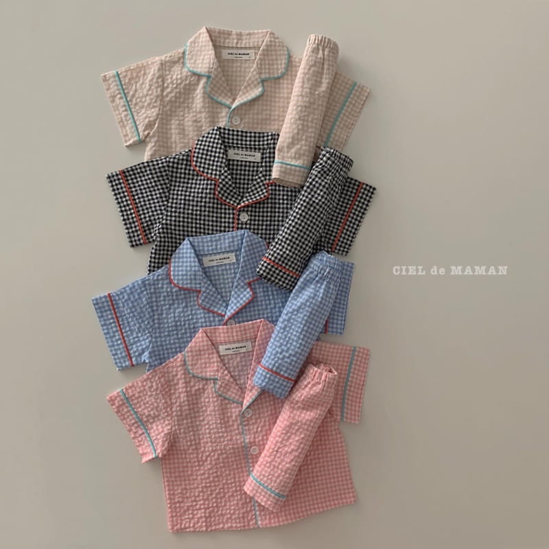 CIEL DE MAMAN - Korean Children Fashion - #Kfashion4kids - summer Pajamas - 3