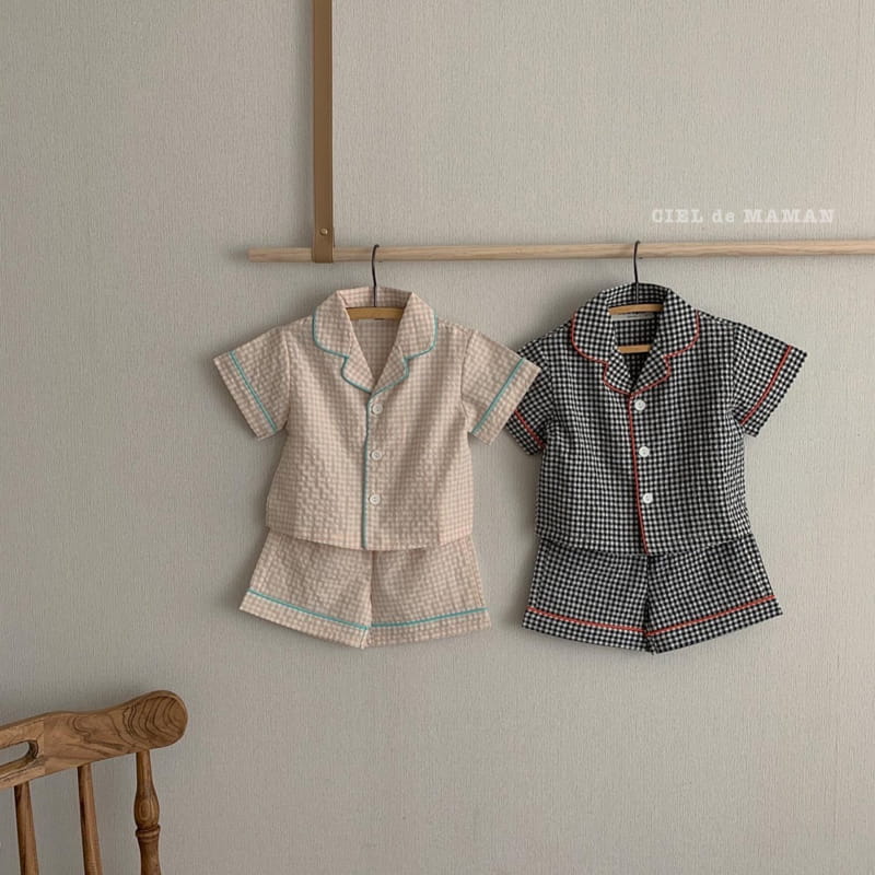 CIEL DE MAMAN - Korean Children Fashion - #Kfashion4kids - summer Pajamas - 7